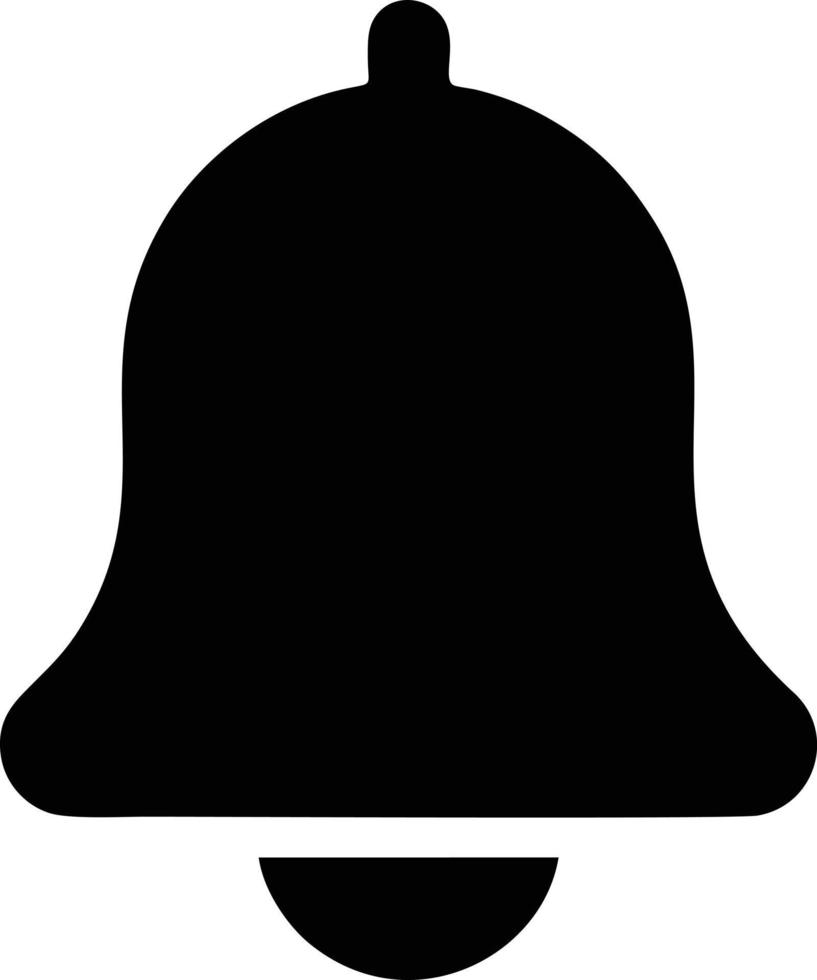 Bell notification icon symbol vector image. Illustration of the alarm alert symbol in EPS 10