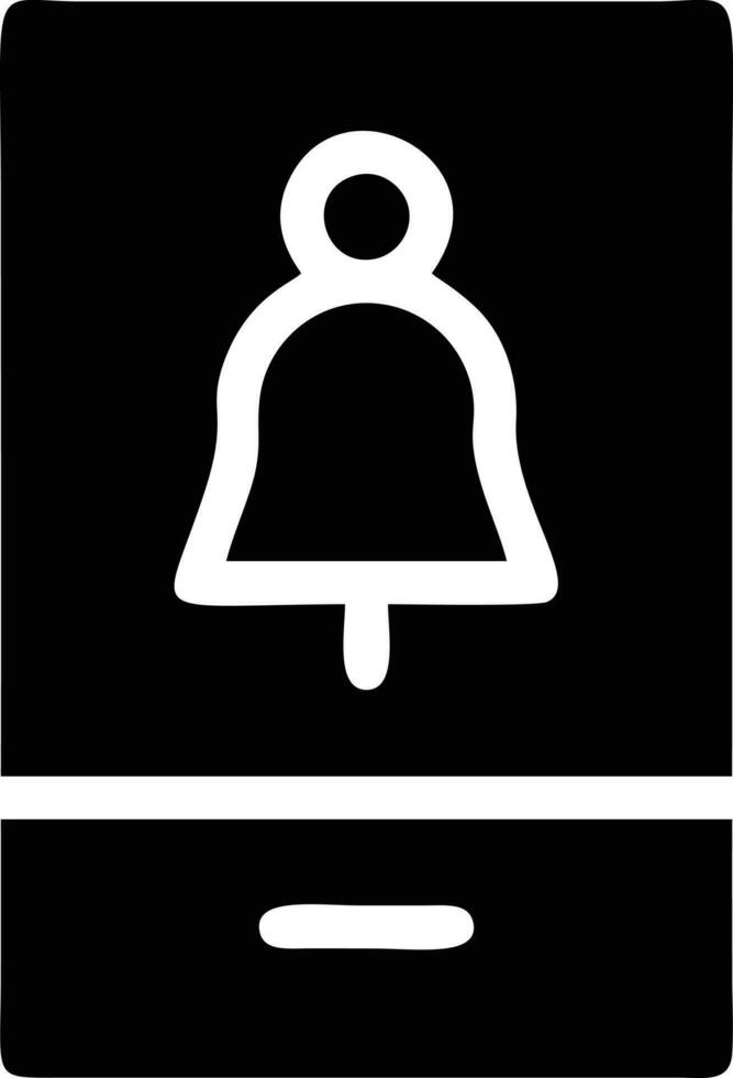 Bell notification icon symbol vector image. Illustration of the alarm alert symbol in EPS 10