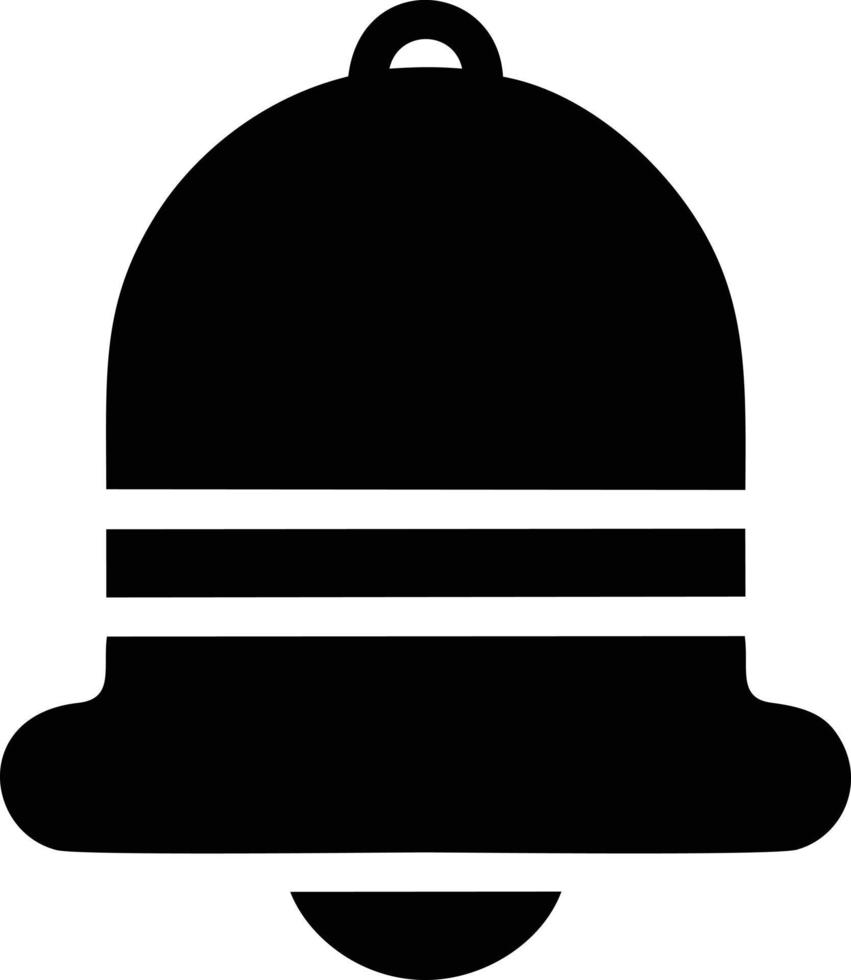 Bell notification icon symbol vector image. Illustration of the alarm alert symbol in EPS 10