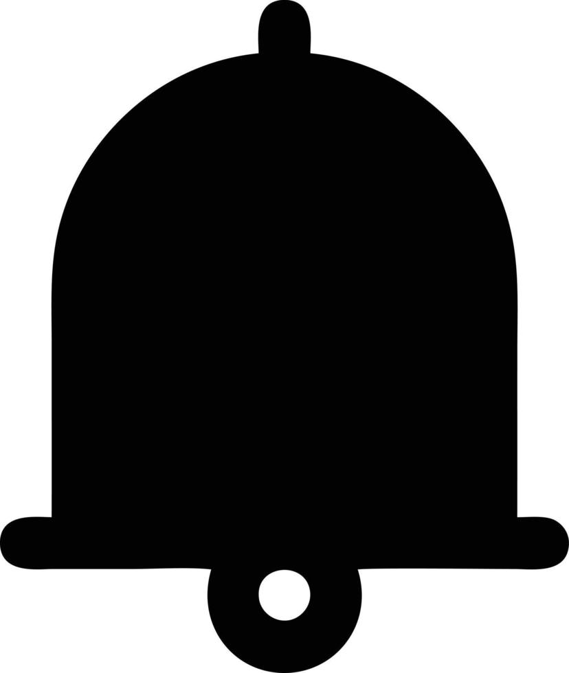 Bell notification icon symbol vector image. Illustration of the alarm alert symbol in EPS 10