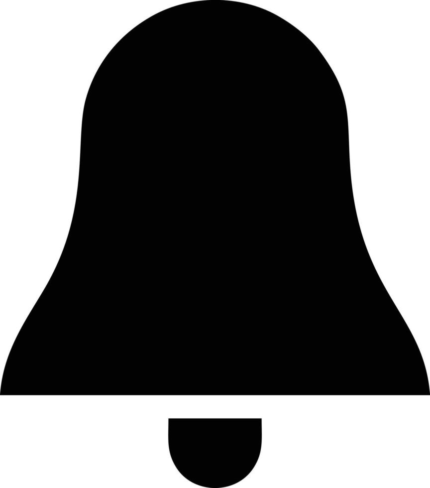 Bell notification icon symbol vector image. Illustration of the alarm alert symbol in EPS 10