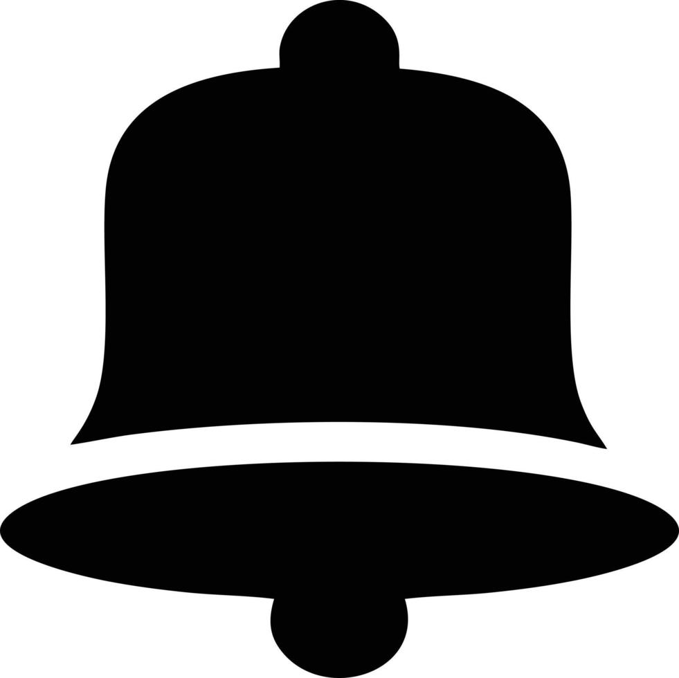 Bell notification icon symbol vector image. Illustration of the alarm alert symbol in EPS 10