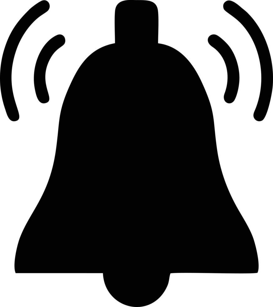 Bell notification icon symbol vector image. Illustration of the alarm alert symbol in EPS 10