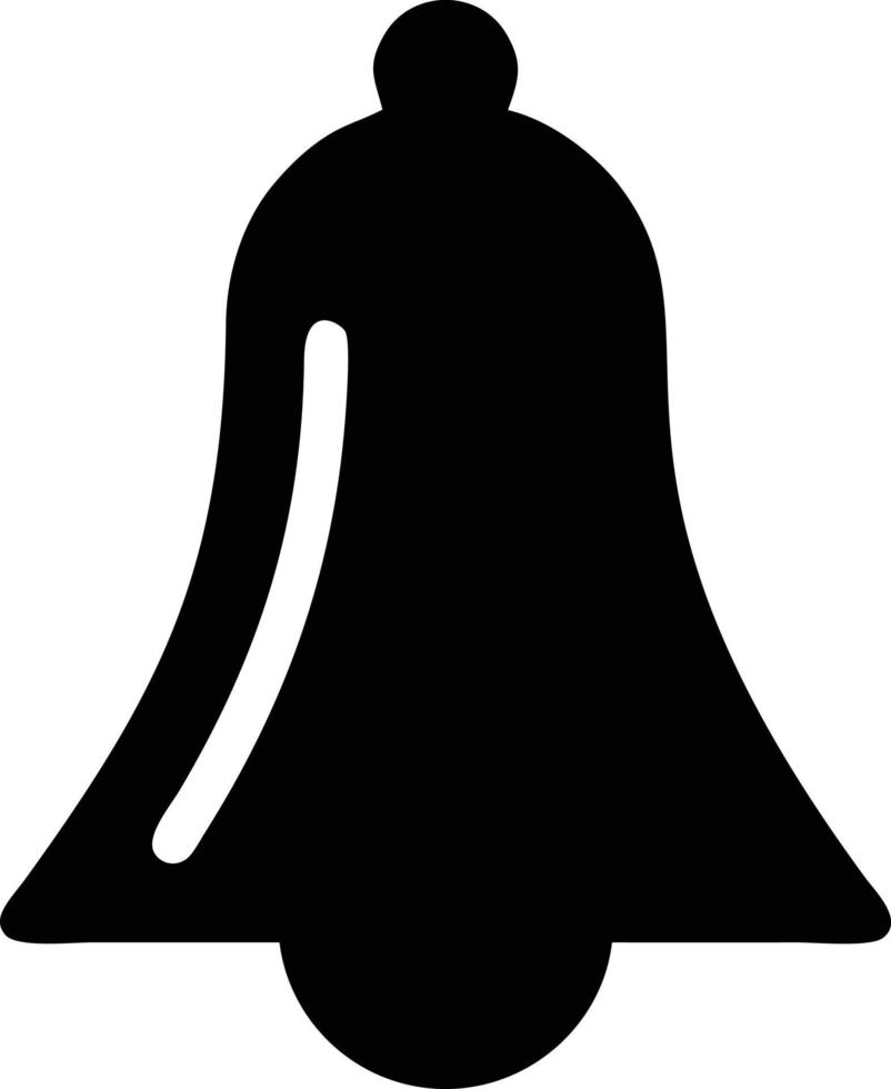 Bell notification icon symbol vector image. Illustration of the alarm alert symbol in EPS 10