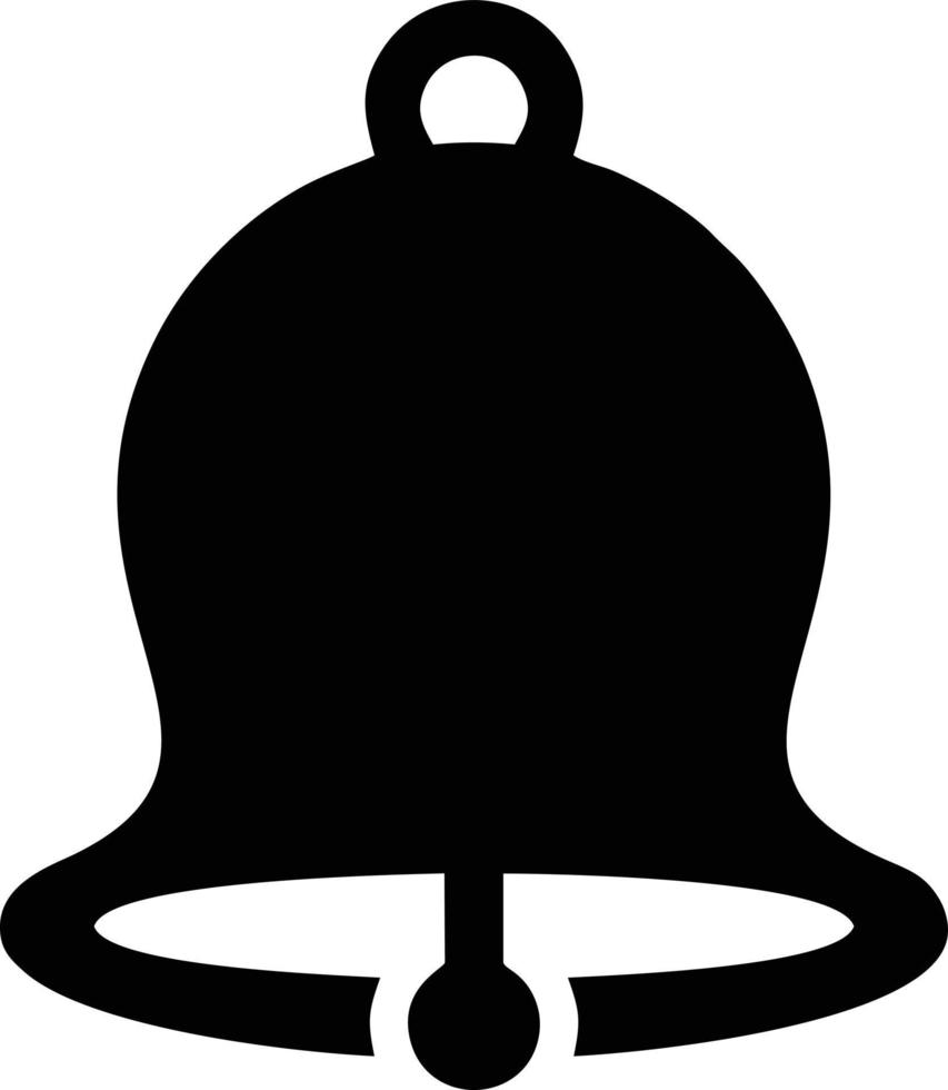 Bell notification icon symbol vector image. Illustration of the alarm alert symbol in EPS 10