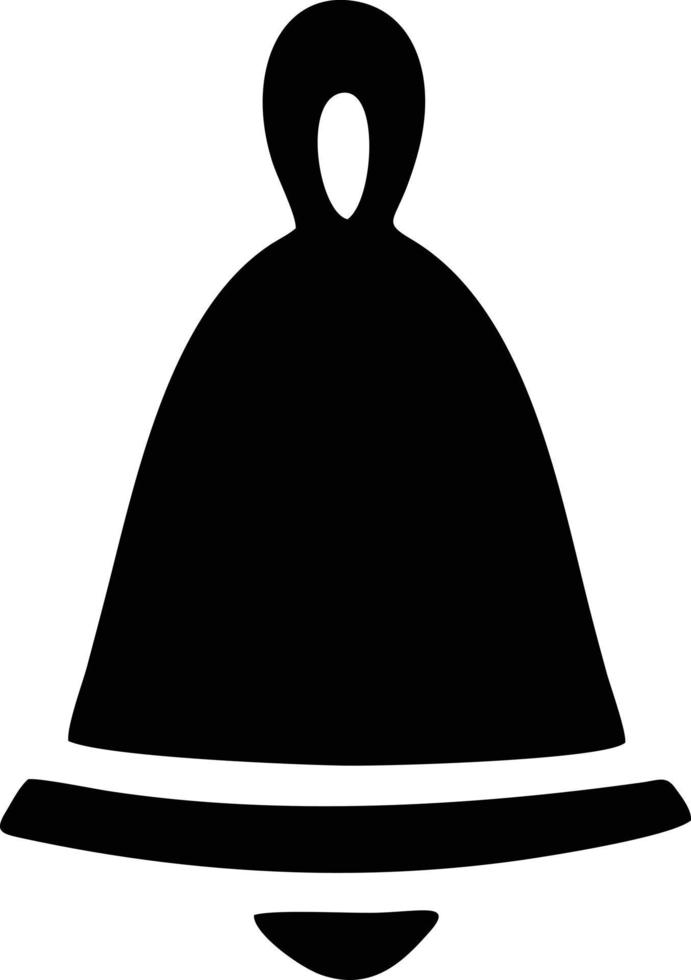 Bell notification icon symbol vector image. Illustration of the alarm alert symbol in EPS 10