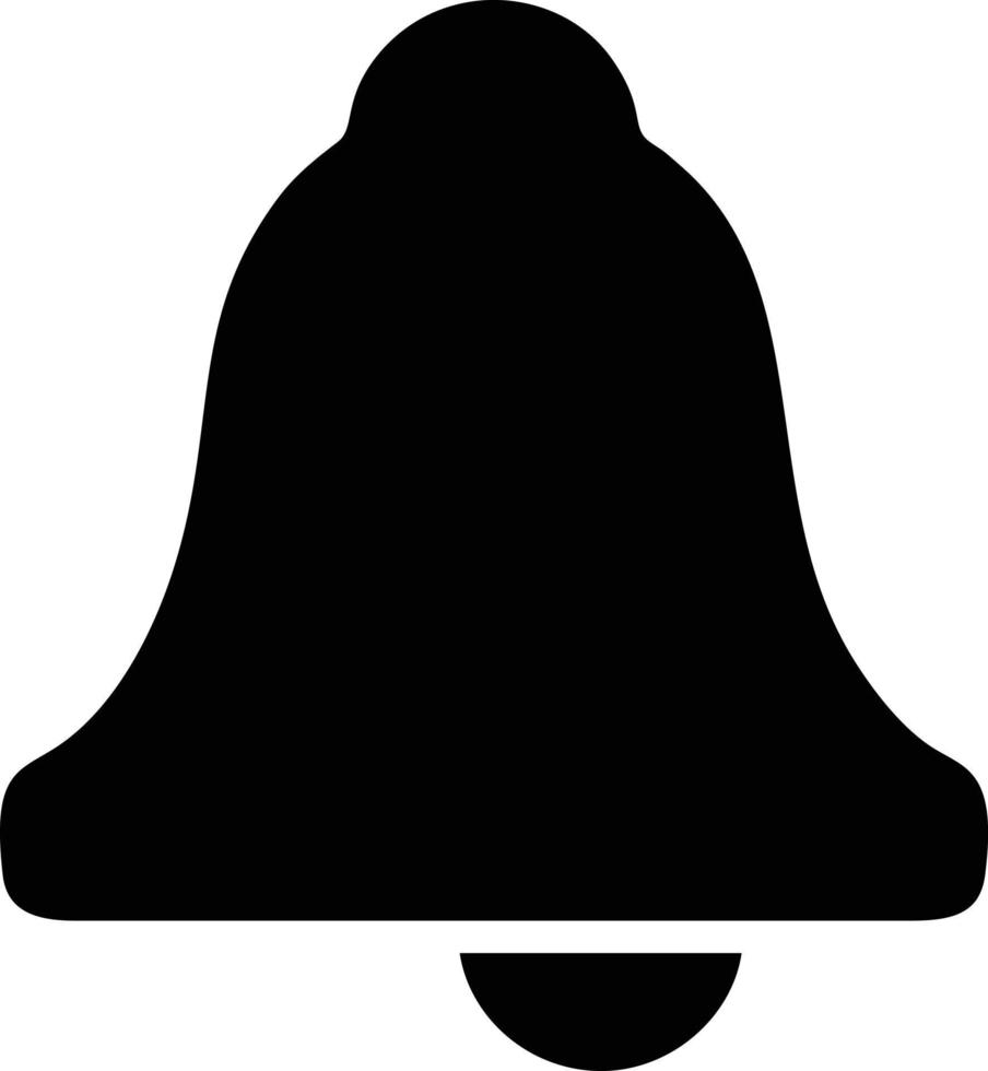Bell notification icon symbol vector image. Illustration of the alarm alert symbol in EPS 10