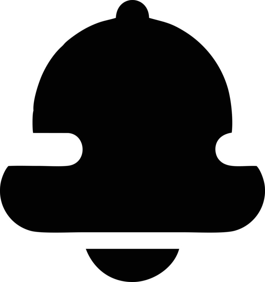 Bell notification icon symbol vector image. Illustration of the alarm alert symbol in EPS 10