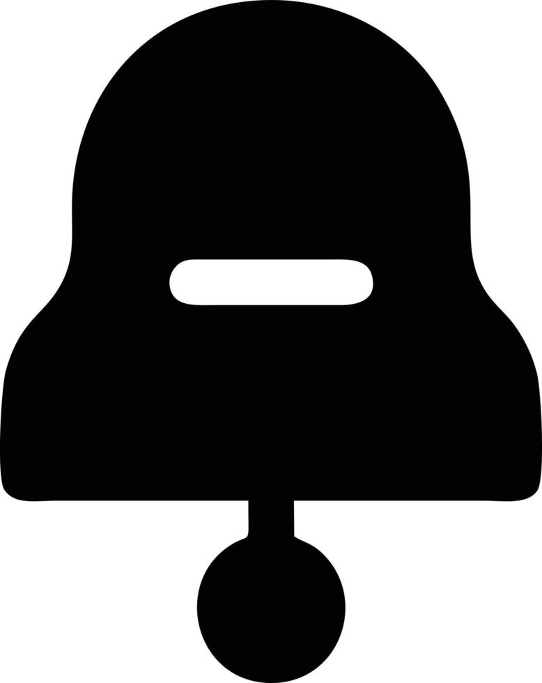 Bell notification icon symbol vector image. Illustration of the alarm alert symbol in EPS 10