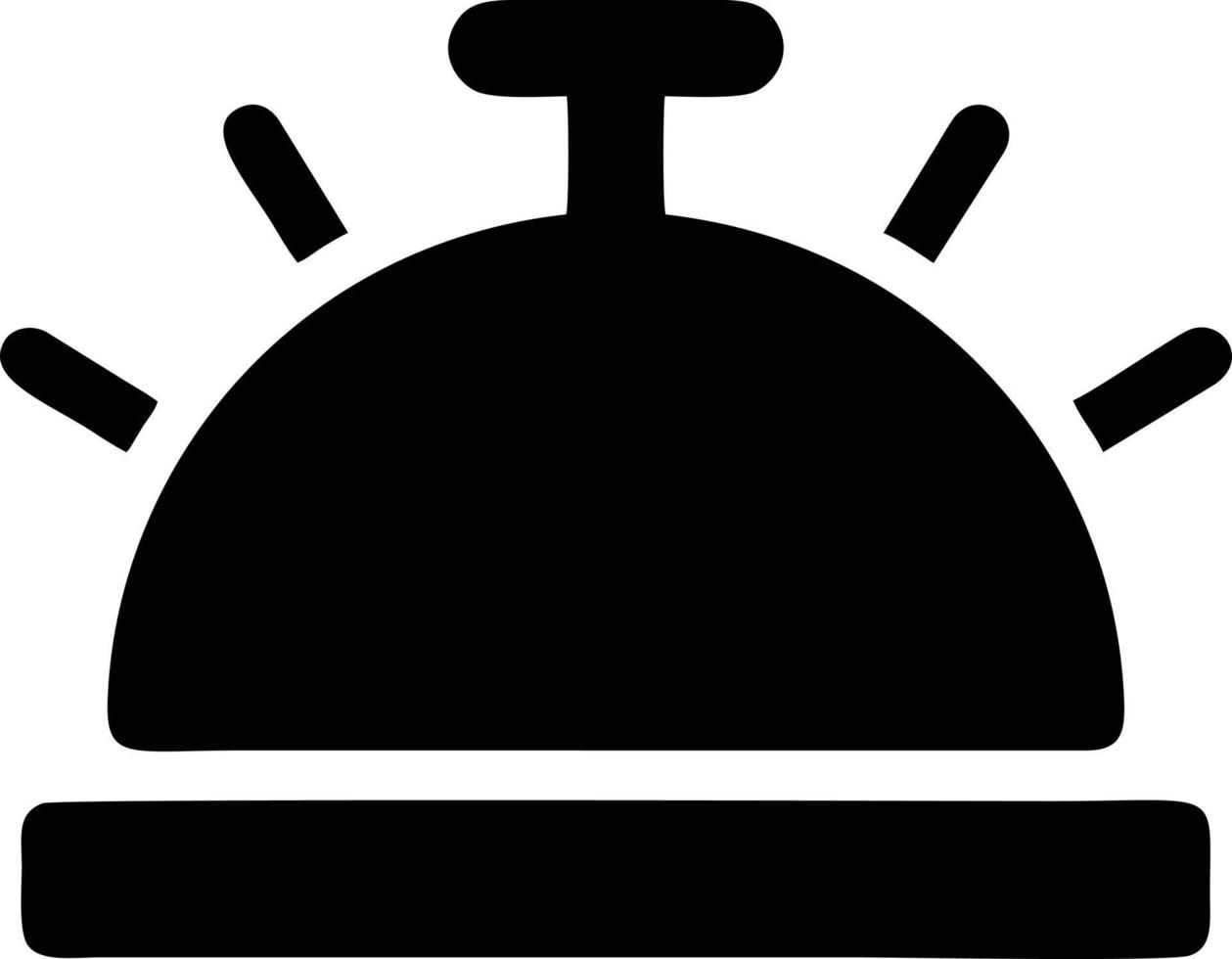 Bell notification icon symbol vector image. Illustration of the alarm alert symbol in EPS 10