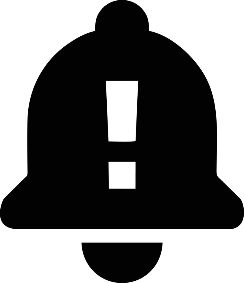 Bell notification icon symbol vector image. Illustration of the alarm alert symbol in EPS 10