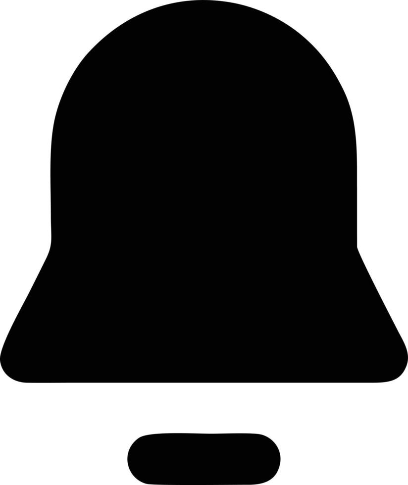 Bell notification icon symbol vector image. Illustration of the alarm alert symbol in EPS 10