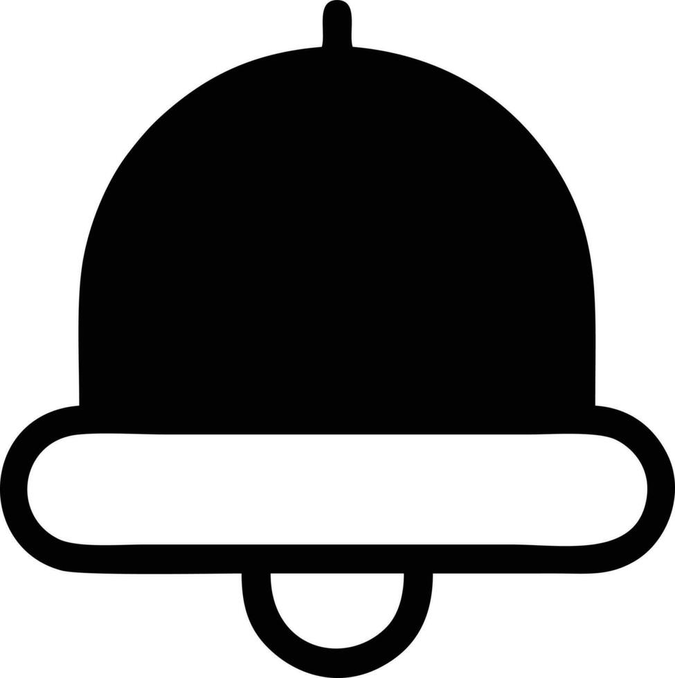 Bell notification icon symbol vector image. Illustration of the alarm alert symbol in EPS 10