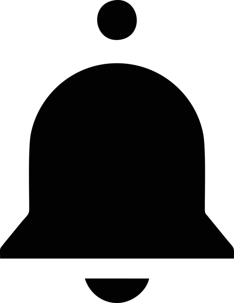 Bell notification icon symbol vector image. Illustration of the alarm alert symbol in EPS 10