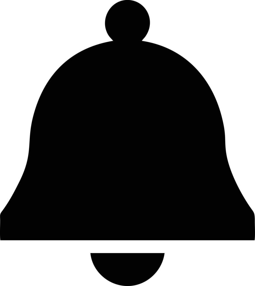 Bell notification icon symbol vector image. Illustration of the alarm alert symbol in EPS 10