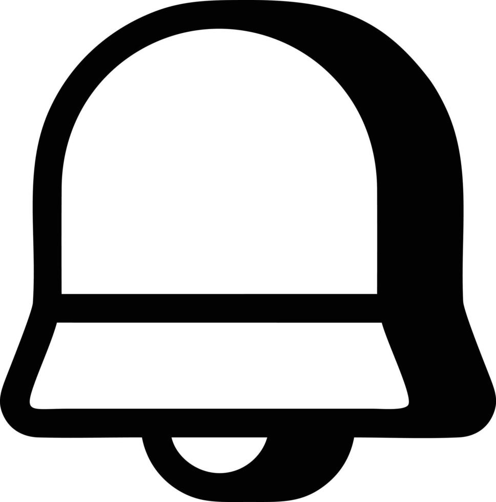 Bell notification icon symbol vector image. Illustration of the alarm alert symbol in EPS 10