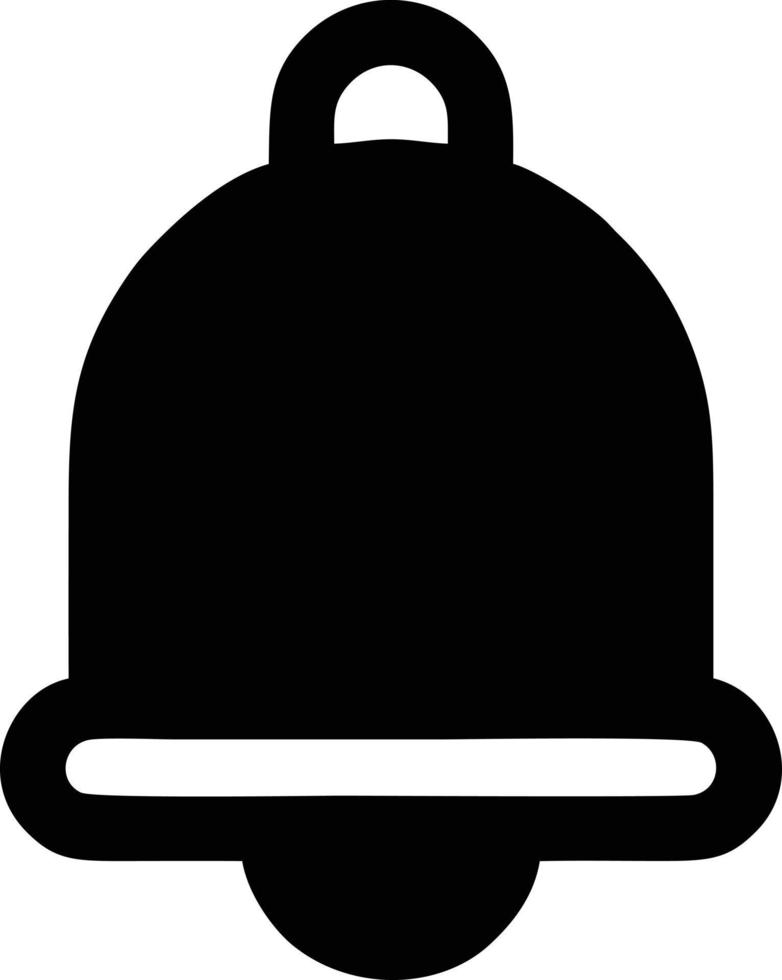 Bell notification icon symbol vector image. Illustration of the alarm alert symbol in EPS 10