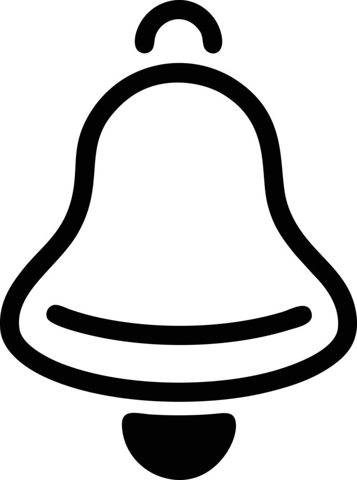 Bell notification icon symbol vector image. Illustration of the alarm alert symbol in EPS 10