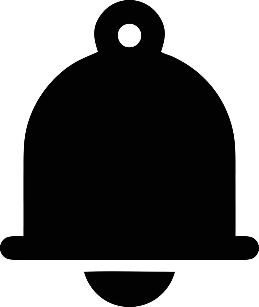 Bell notification icon symbol vector image. Illustration of the alarm alert symbol in EPS 10