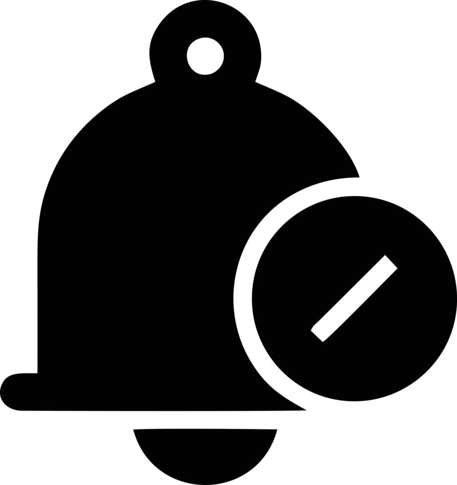 Bell notification icon symbol vector image. Illustration of the alarm alert symbol in EPS 10