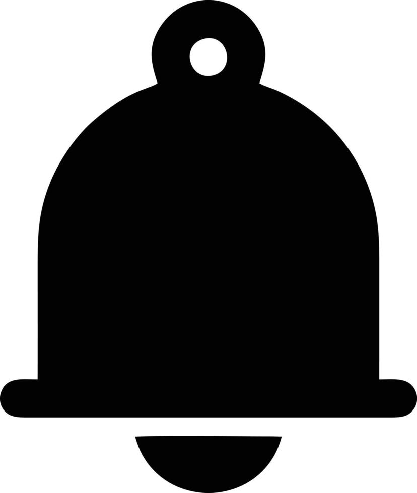Bell notification icon symbol vector image. Illustration of the alarm alert symbol in EPS 10