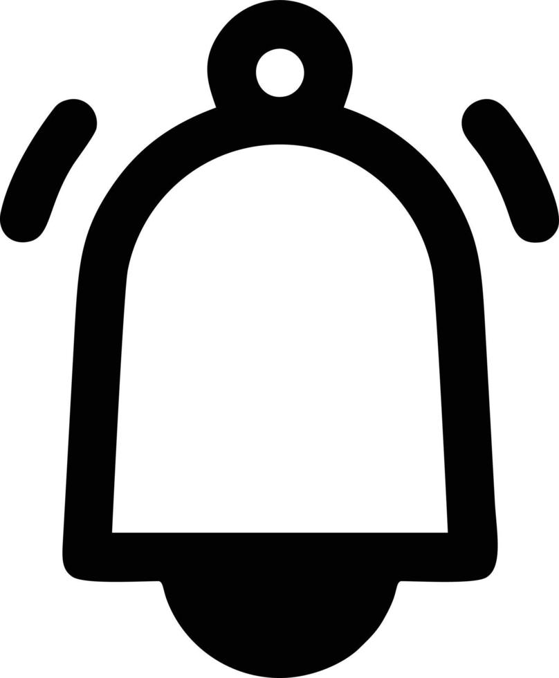 Bell notification icon symbol vector image. Illustration of the alarm alert symbol in EPS 10