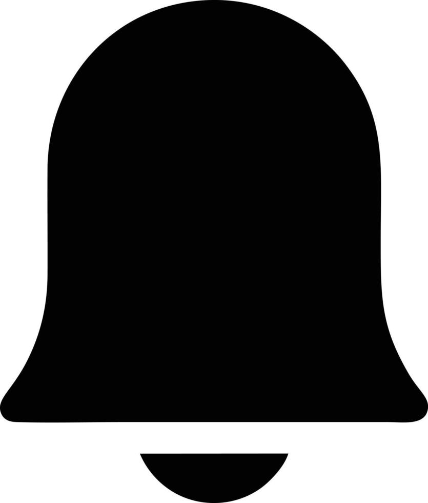 Bell notification icon symbol vector image. Illustration of the alarm alert symbol in EPS 10