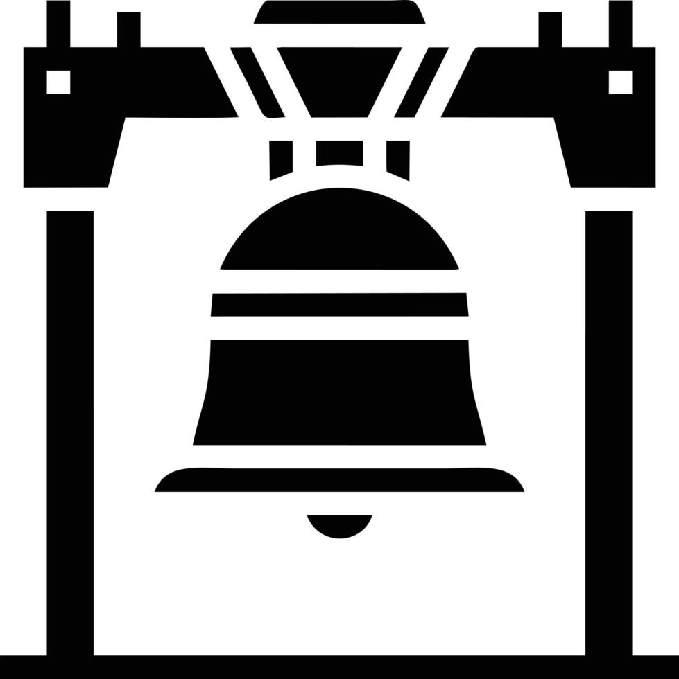 Bell notification icon symbol vector image. Illustration of the alarm alert symbol in EPS 10