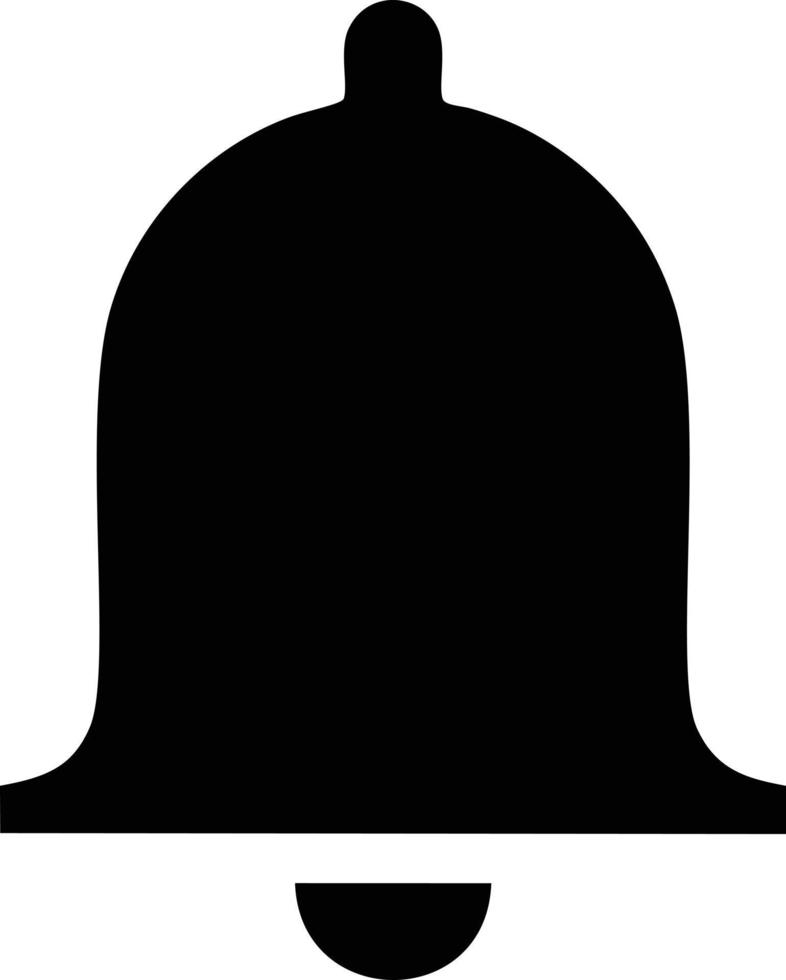 Bell notification icon symbol vector image. Illustration of the alarm alert symbol in EPS 10