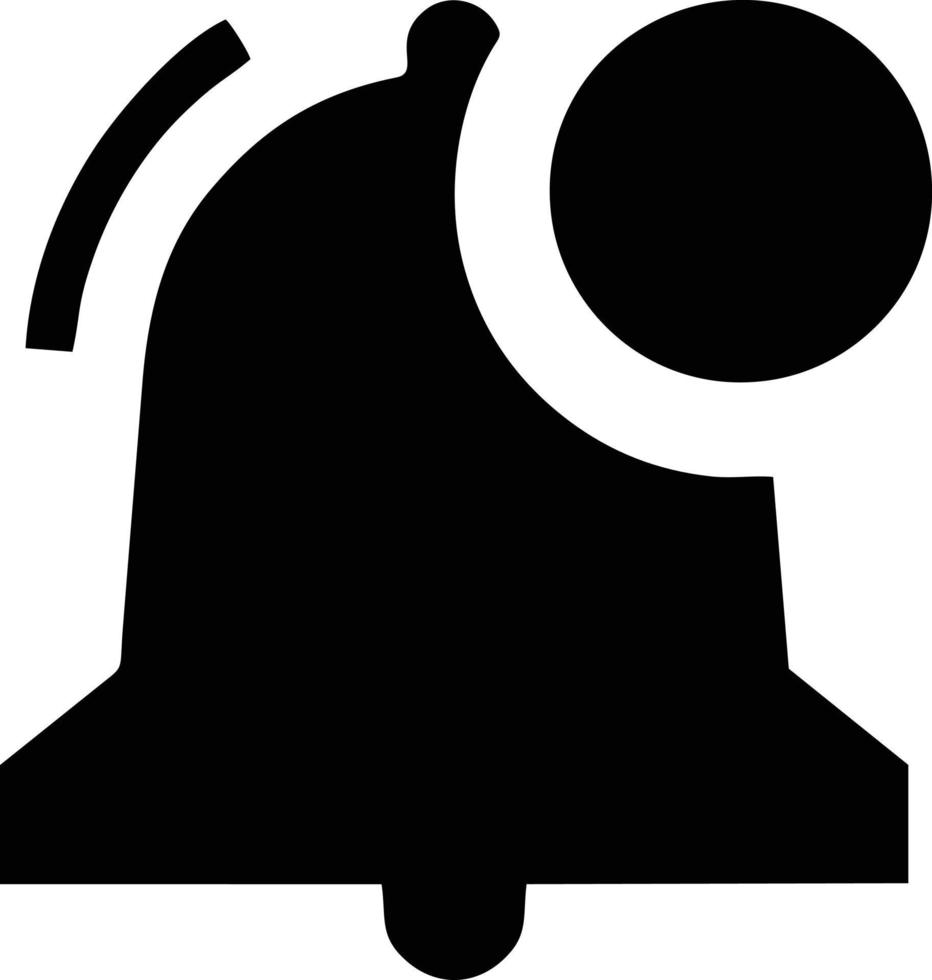 Bell notification icon symbol vector image. Illustration of the alarm alert symbol in EPS 10