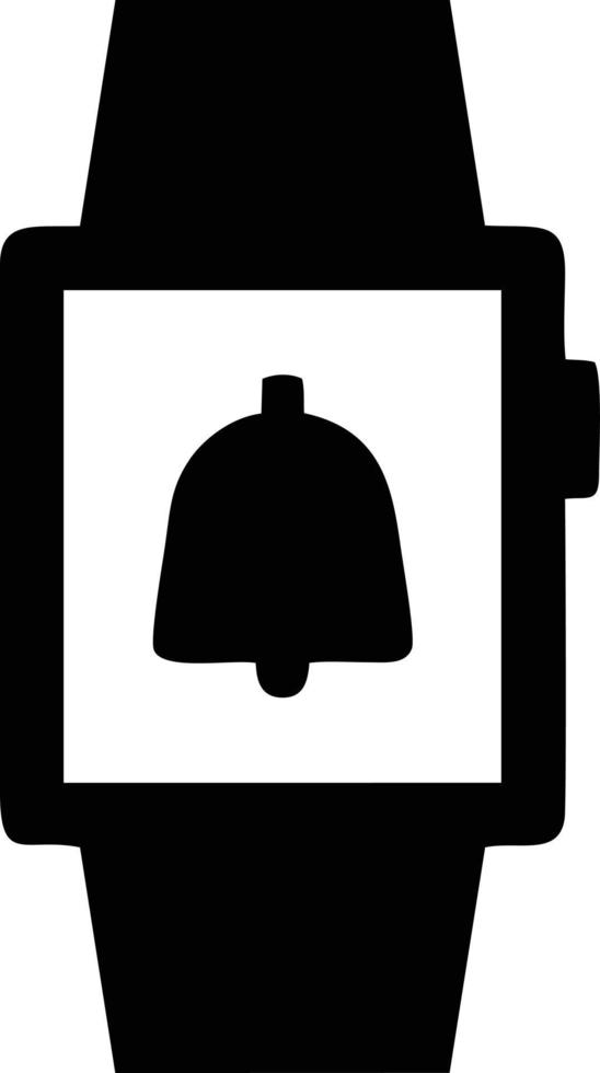 Bell notification icon symbol vector image. Illustration of the alarm alert symbol in EPS 10