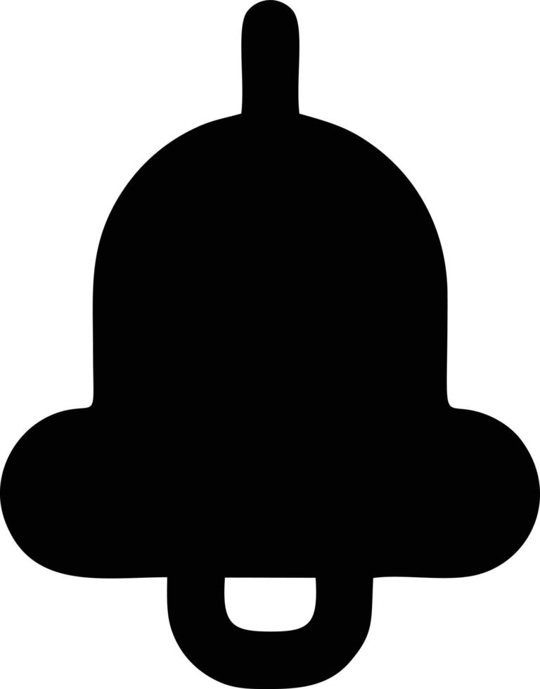 Bell notification icon symbol vector image. Illustration of the alarm alert symbol in EPS 10