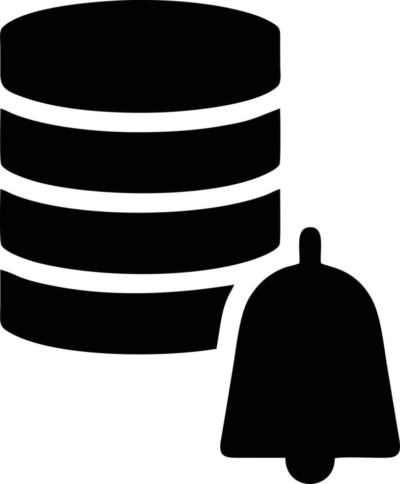 Bell notification icon symbol vector image. Illustration of the alarm alert symbol in EPS 10