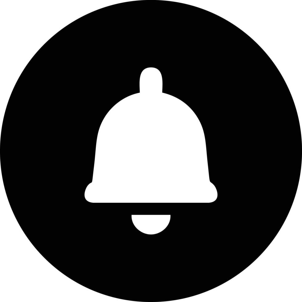 Bell notification icon symbol vector image. Illustration of the alarm alert symbol in EPS 10