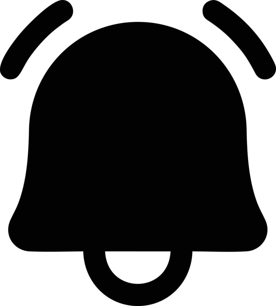Bell notification icon symbol vector image. Illustration of the alarm alert symbol in EPS 10