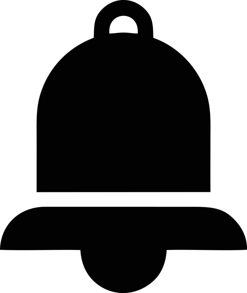 Bell notification icon symbol vector image. Illustration of the alarm alert symbol in EPS 10