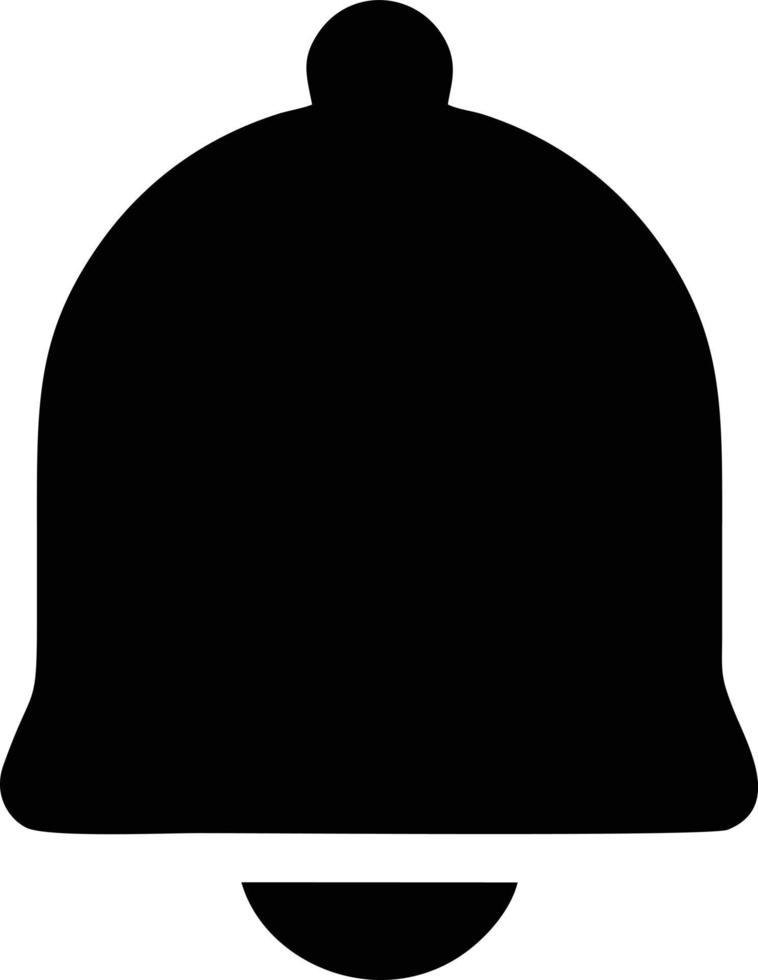 Bell notification icon symbol vector image. Illustration of the alarm alert symbol in EPS 10