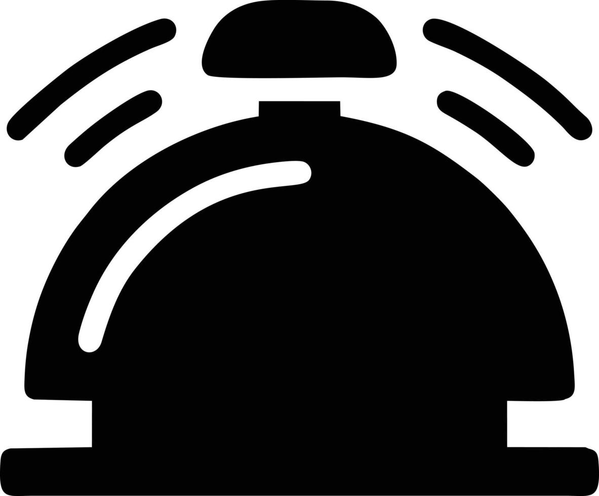 Bell notification icon symbol vector image. Illustration of the alarm alert symbol in EPS 10