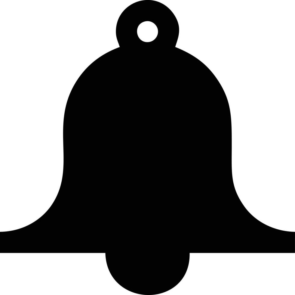 Bell notification icon symbol vector image. Illustration of the alarm alert symbol in EPS 10