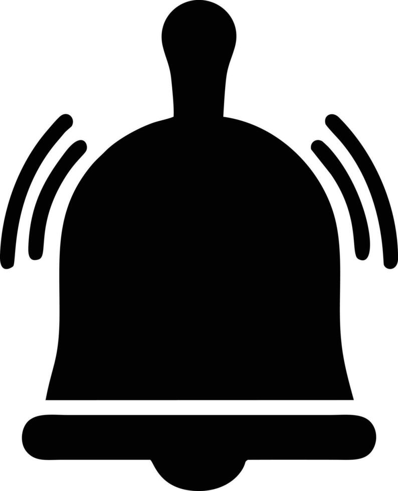 Bell notification icon symbol vector image. Illustration of the alarm alert symbol in EPS 10