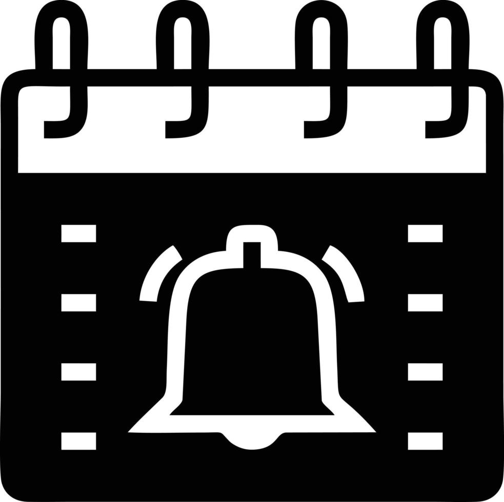 Bell notification icon symbol vector image. Illustration of the alarm alert symbol in EPS 10