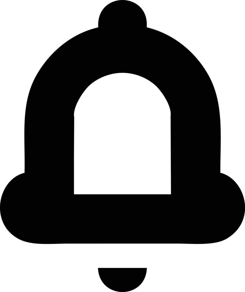 Bell notification icon symbol vector image. Illustration of the alarm alert symbol in EPS 10