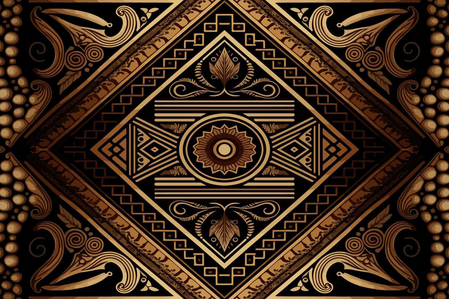 Egyptian geometry pattern old ancient background. Abstract traditional folk antique tribal ethnic graphic line. Ornate elegant luxury vintage retro style. Texture textile fabric ethnic egypt patterns vector