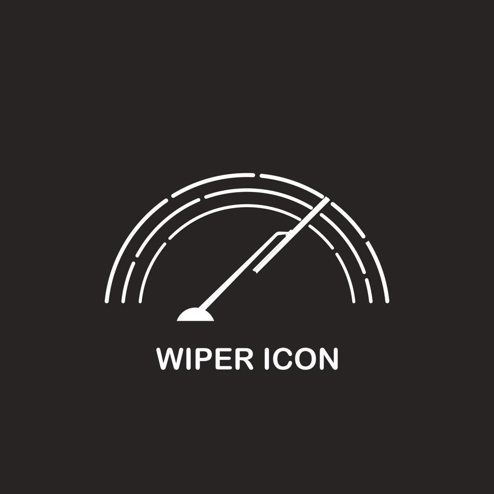 Wiper icon vector