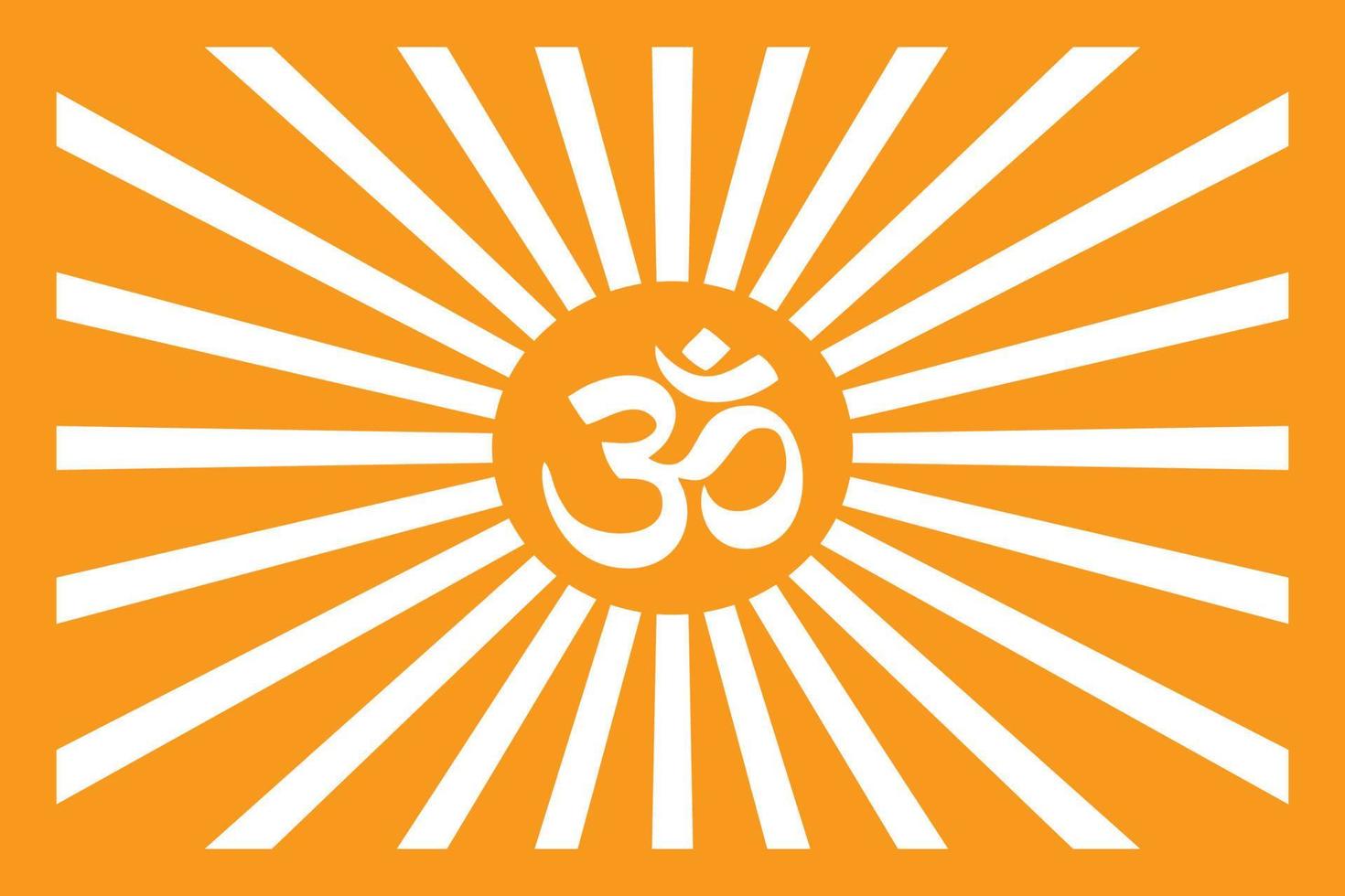 OM design concept for Temples, Houses and for interior works etc. vector