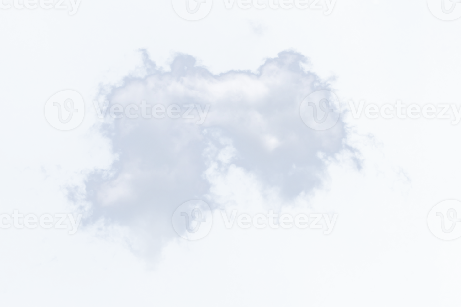 Weiß Wolke isoliert png