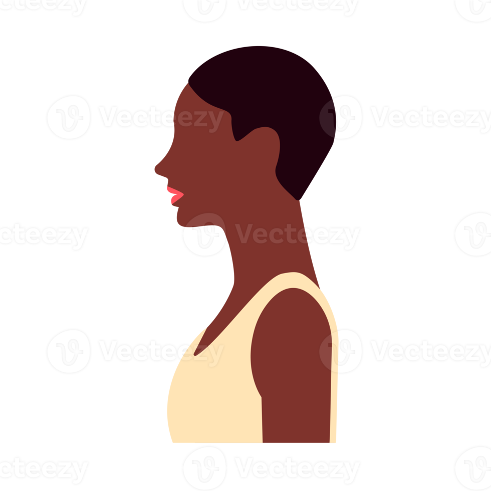 Black woman character png