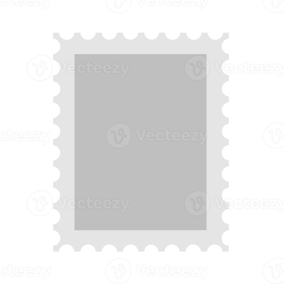 rectangular Postage stamp frame png