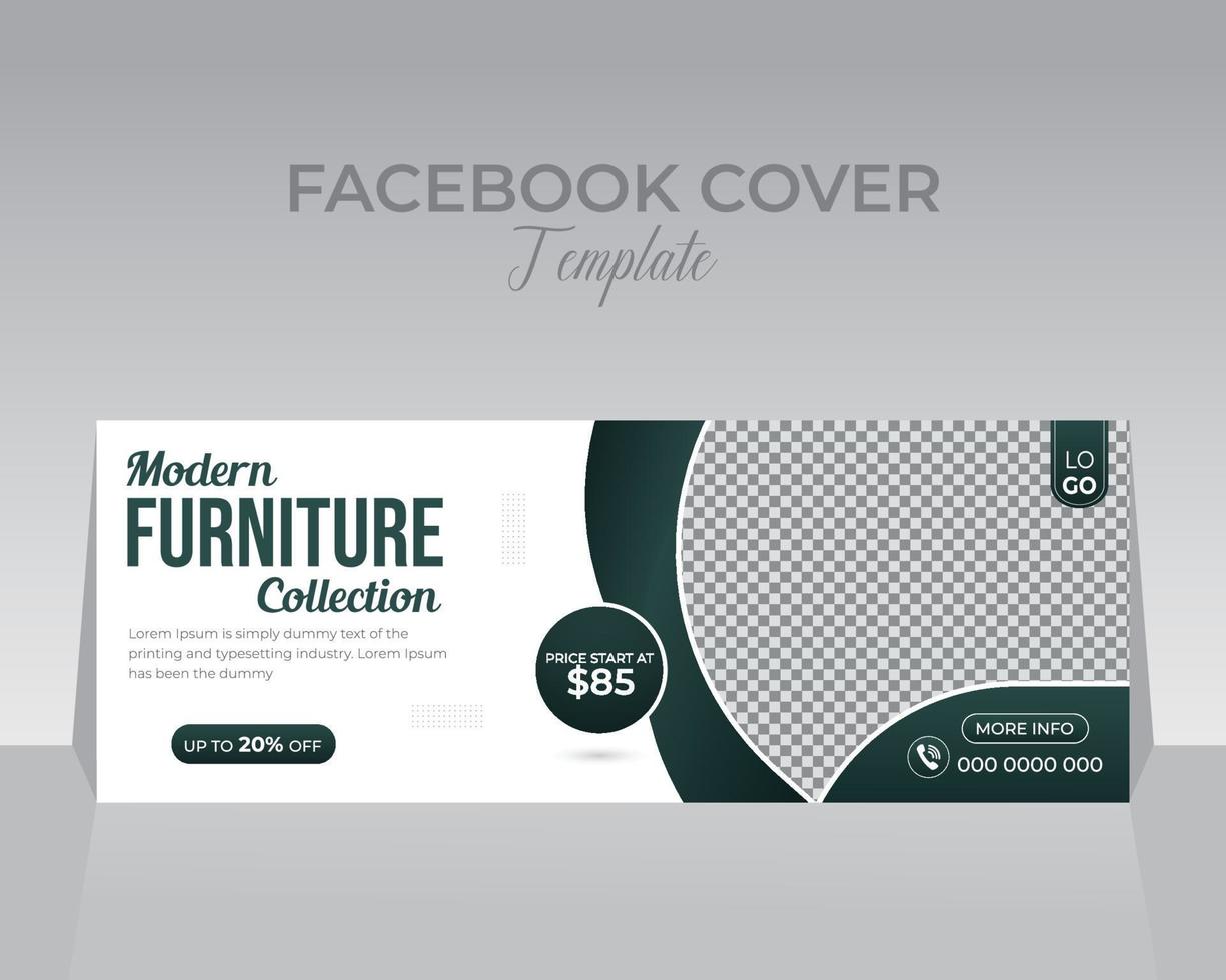 Facebook Cover Design Template 22153422 Vector Art at Vecteezy