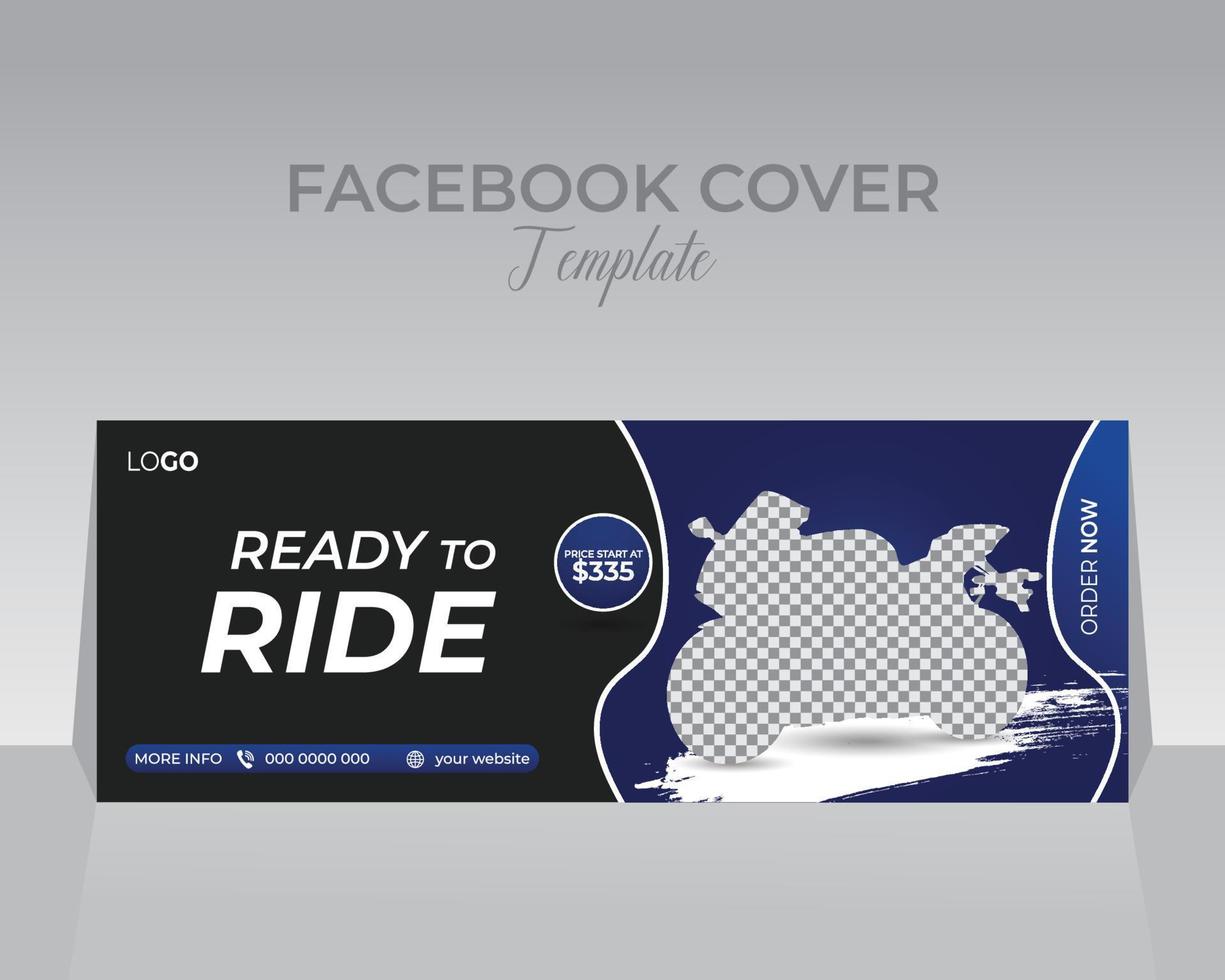 Facebook Cover Design Template vector